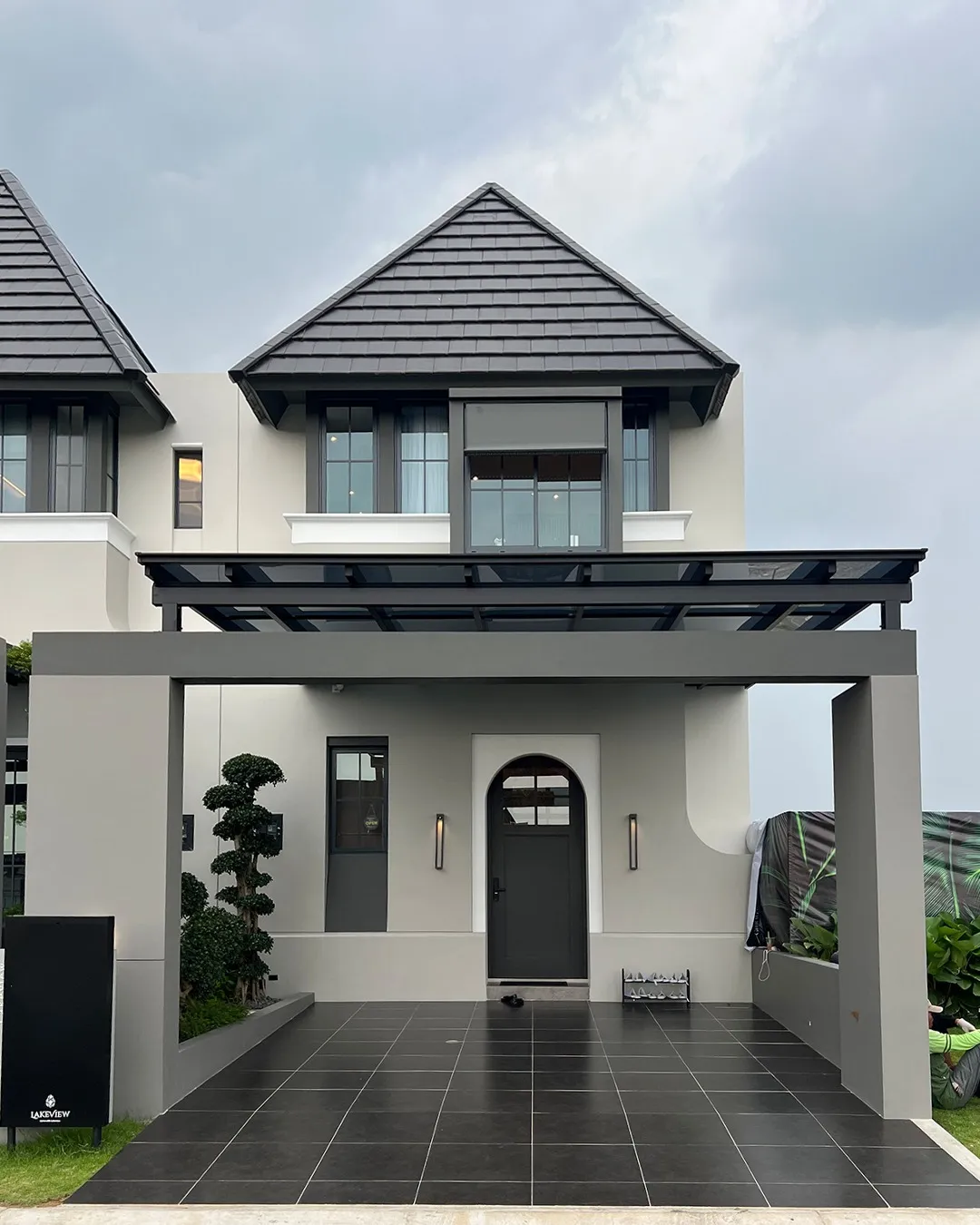 Lingkungan asri CitraGarden Sidoarjo